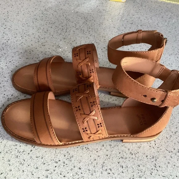 Frye Leather Sandals, size 8, NIB - Picture 3 of 5